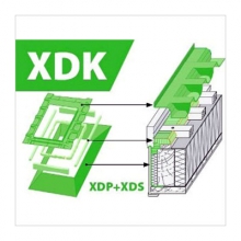 Комплект изоляционных окладов FAKRO XDK  55x78 (гидро+паро+тепло)