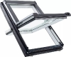 Окно мансардное пластиковое Designo R49 K200. 2 камерное. Ручка снизу. ThermoBlock WD