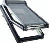 Окно мансардное пластиковое Designo R49 K200. 2 камерное. Ручка снизу. ThermoBlock WD