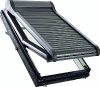 Окно мансардное пластиковое Designo R49 K200. 2 камерное. Ручка снизу. ThermoBlock WD